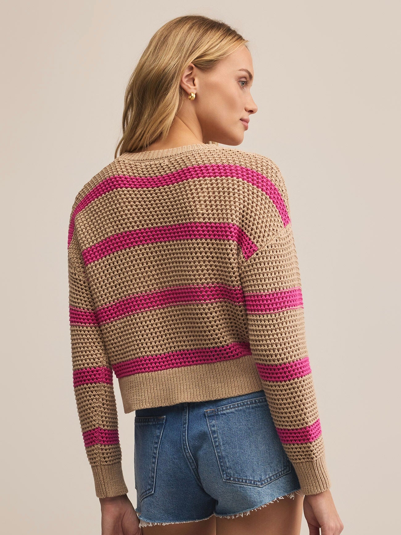 BROADBEACH STRIPED SWEATER