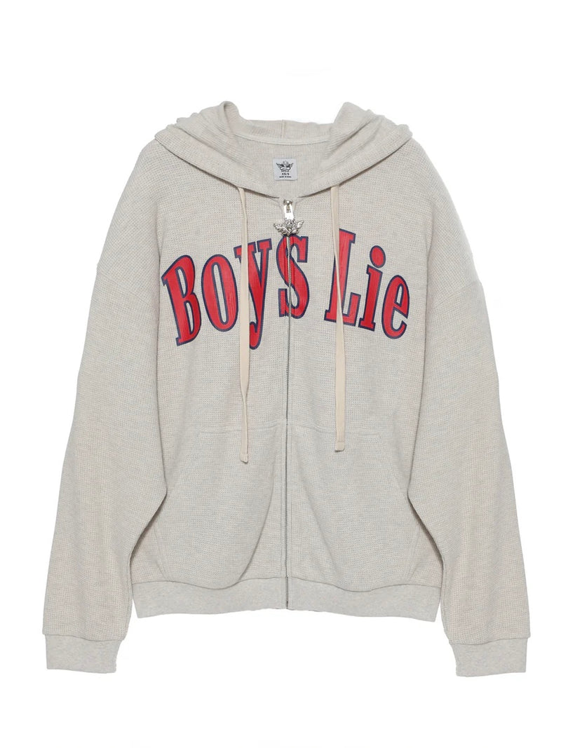 Boys Lie All Star Thermal Harley Hoodie