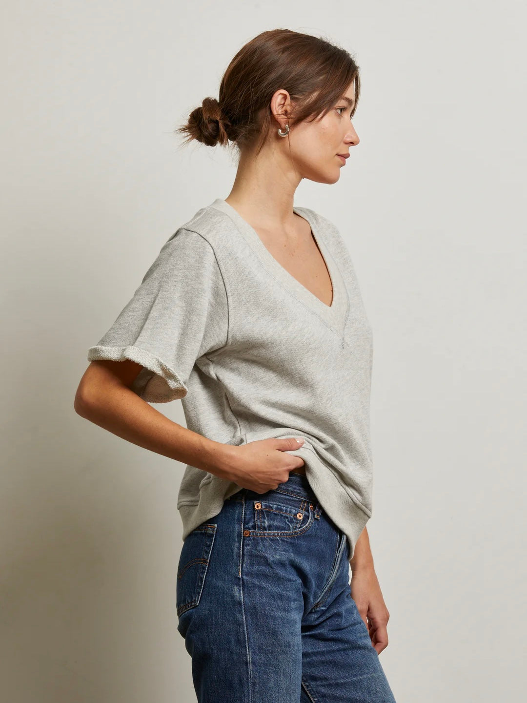 Briggs French Terry Short Sleeve Sweatshirt