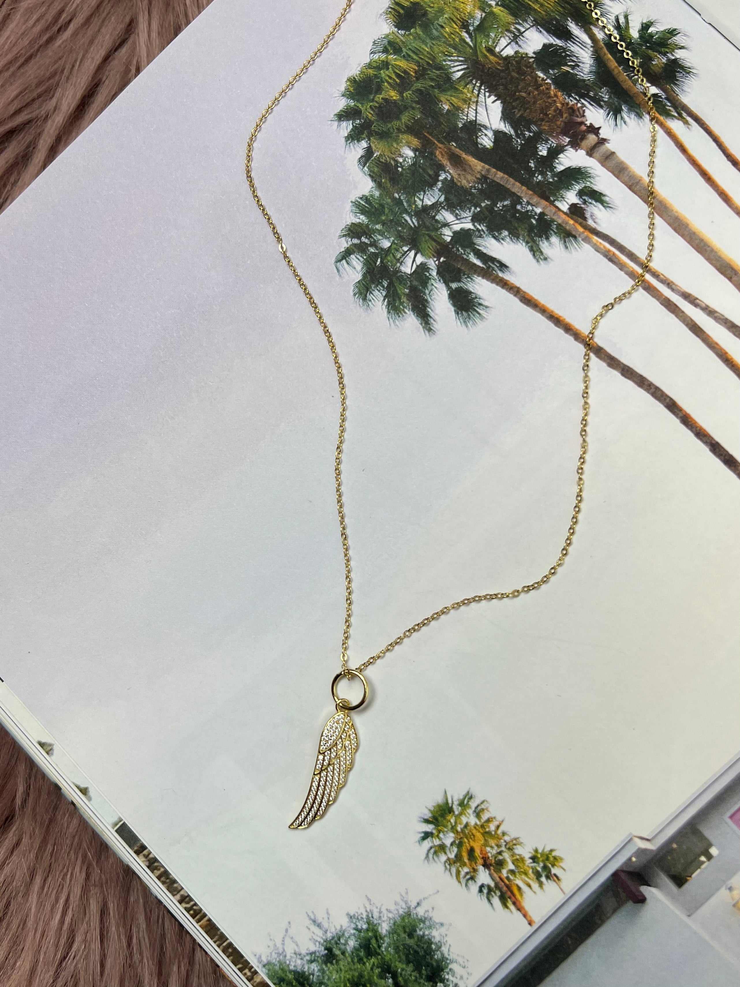 Angel Wing Love Necklace