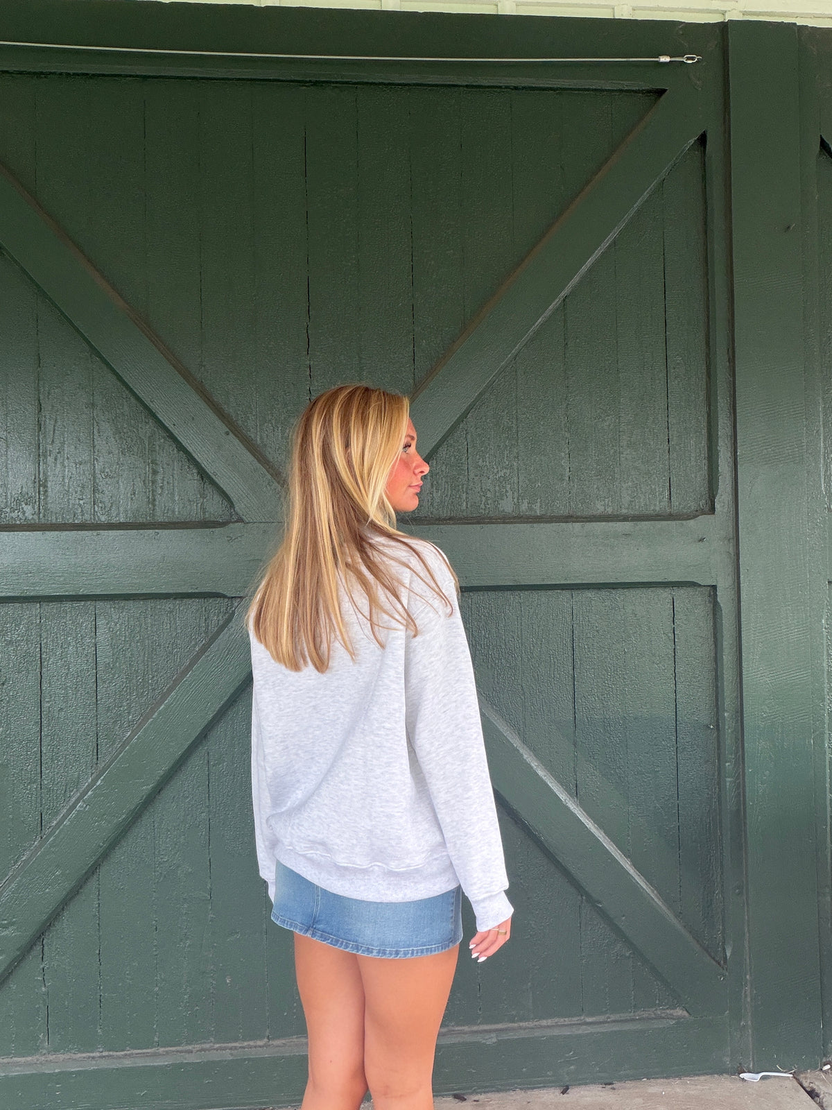 Philadelphia Eagles Birds Polka Dot Mock Neck Sweatshirt – Polka Dot Lettering