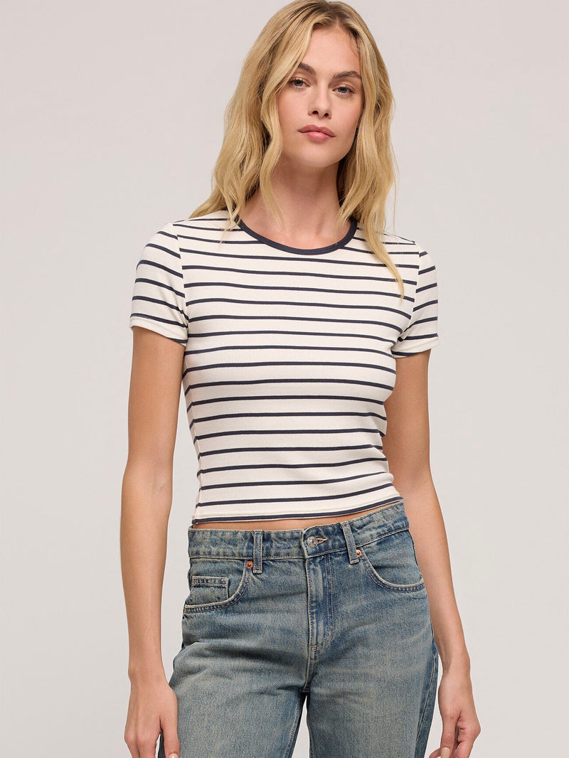 Saxton Striped Tee