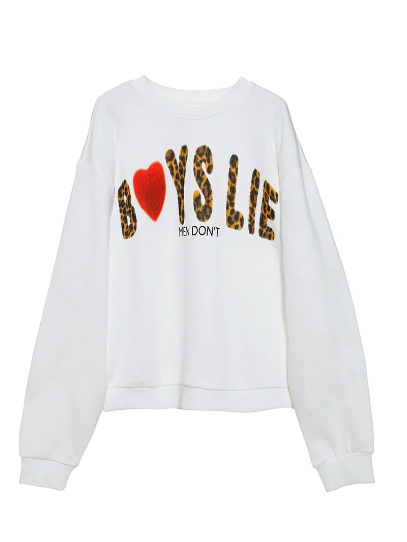 Boys Lie Coded Caitlyn Kara Crewneck