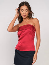 Westwood California Wine Silky Tube Top