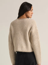 Neomi Herringbone Cardigan