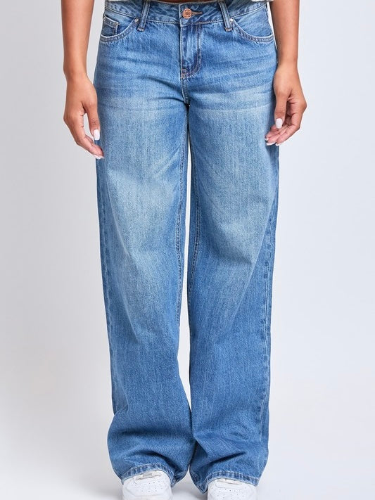 Low Rise Wide Legged Jean