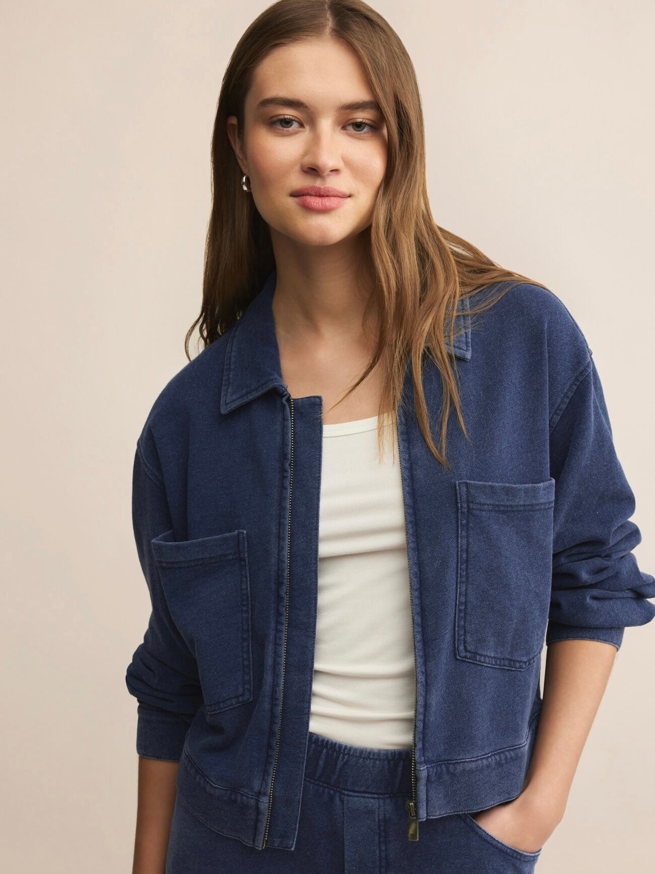 Heritage Knit Denim Jacket