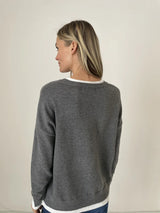 Ashlin Double Hemmed Sweater