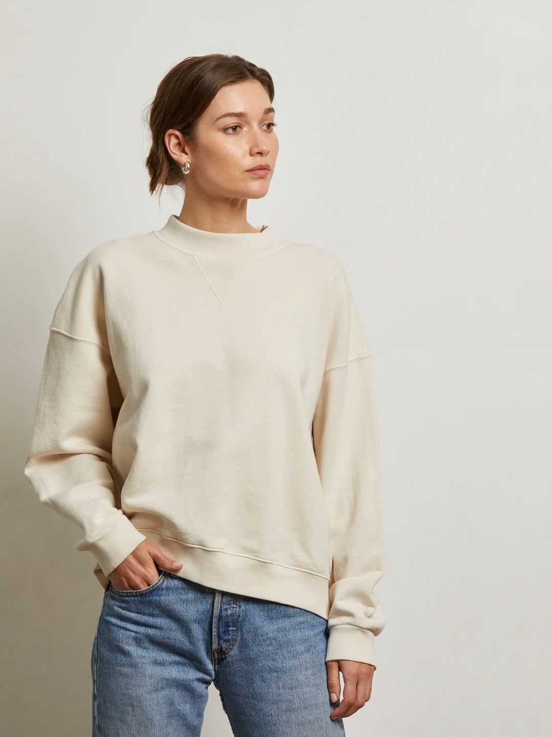 Blake French Terry Crew Neck Sweatshirt