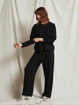 Marcie Brushed Sweater Jersey Pull On Pant