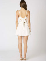 Hazel White Mini Dress