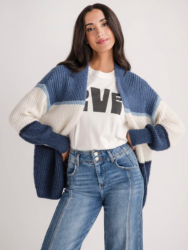 Jones Stripe Cardigan