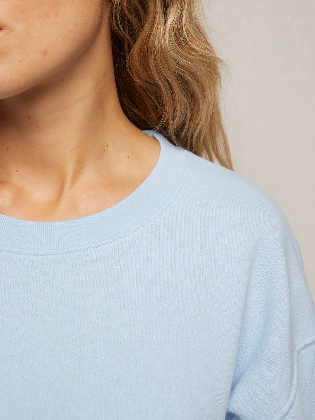 Tyler Sky Blue French Terry Pullover