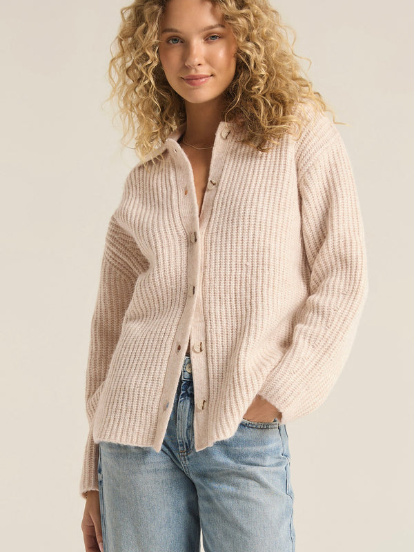 Lennie Button Up Sweater