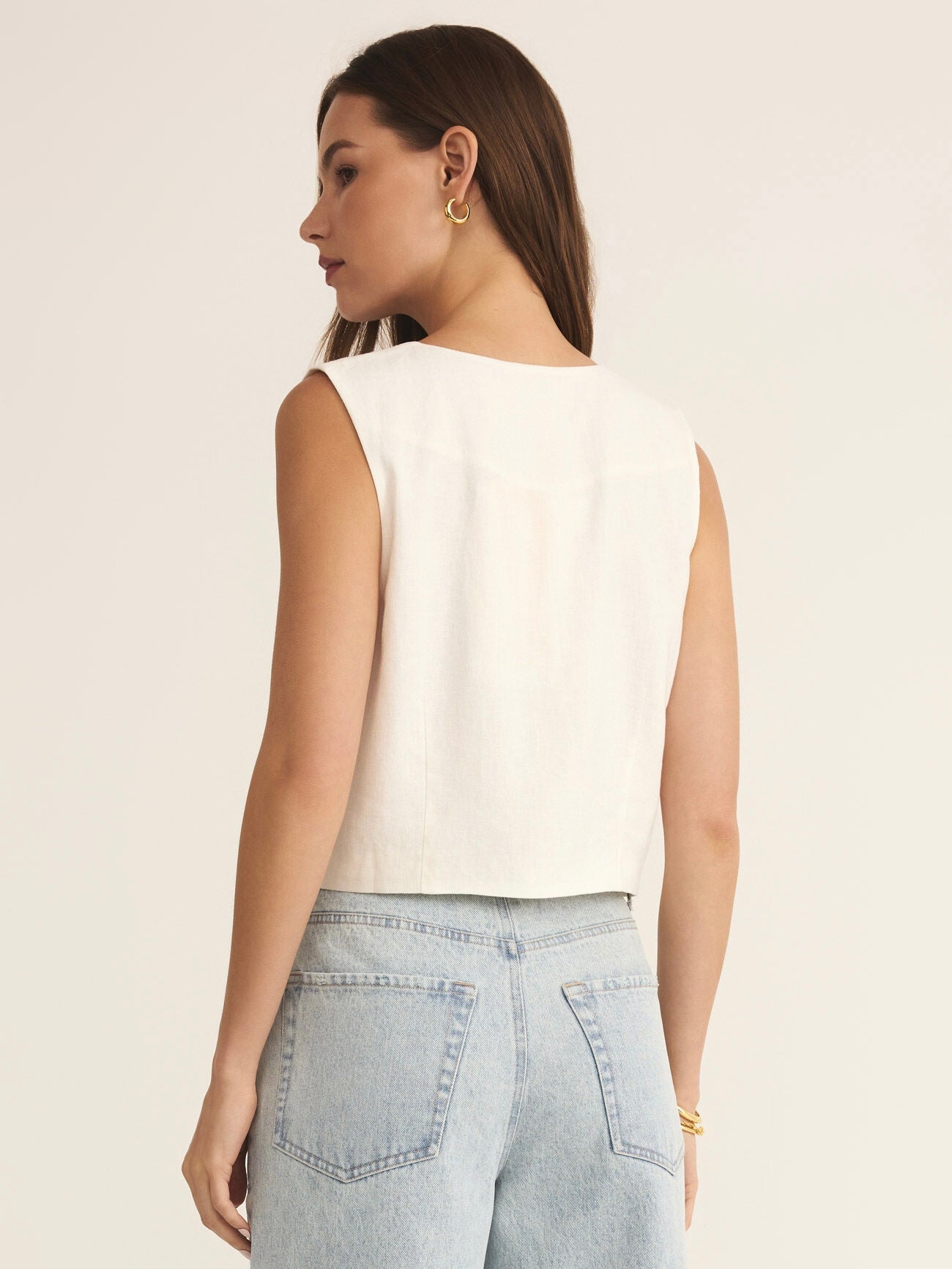 Marta Linen Vest
