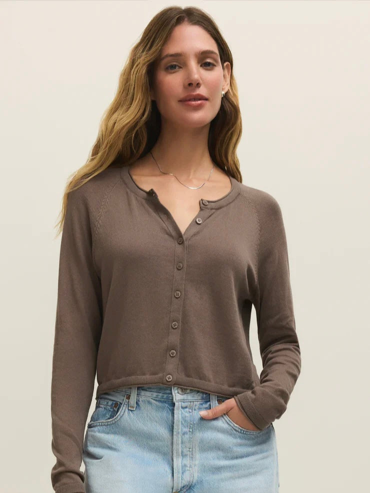 Z-Supply The Perfect Layer Cardigan - Perfectly Taupe