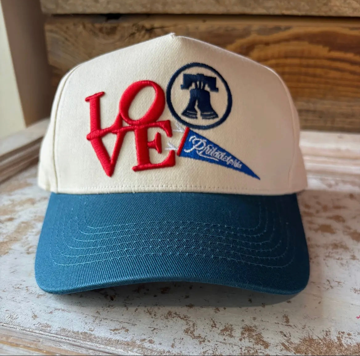 Love Two-Tone Philly Baseball Hat