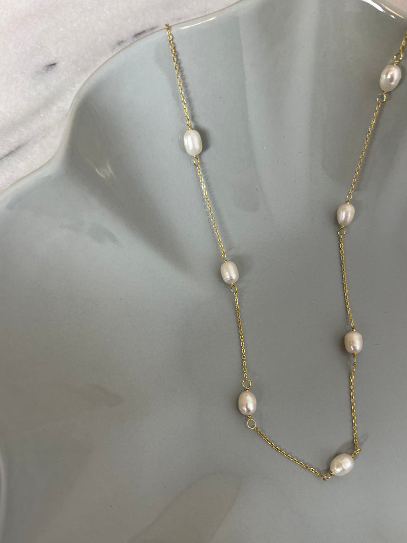 New Pearls By The Yard Necklace