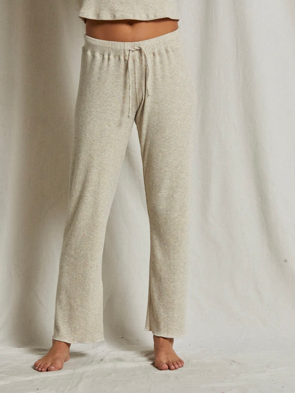 Leann Sweater Rib Straight Leg Pant