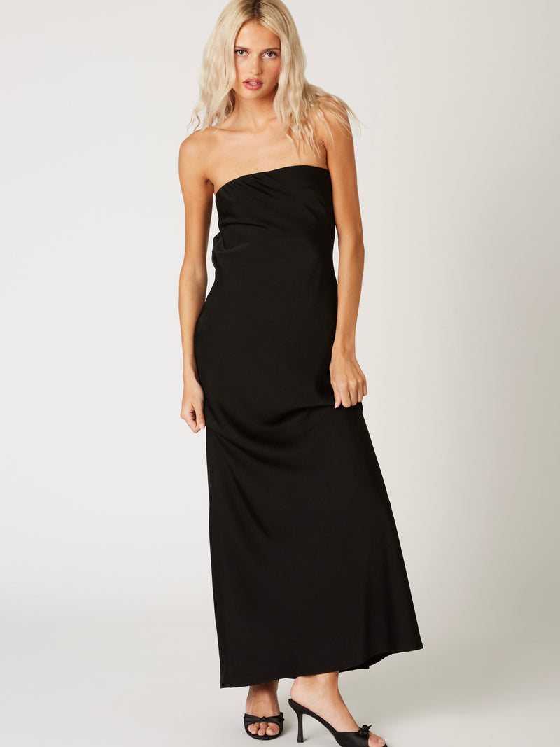 Alanna Black Maxi Dress