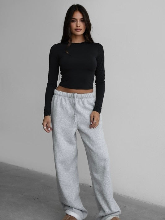 So Comfy Heather Grey Sweatpants