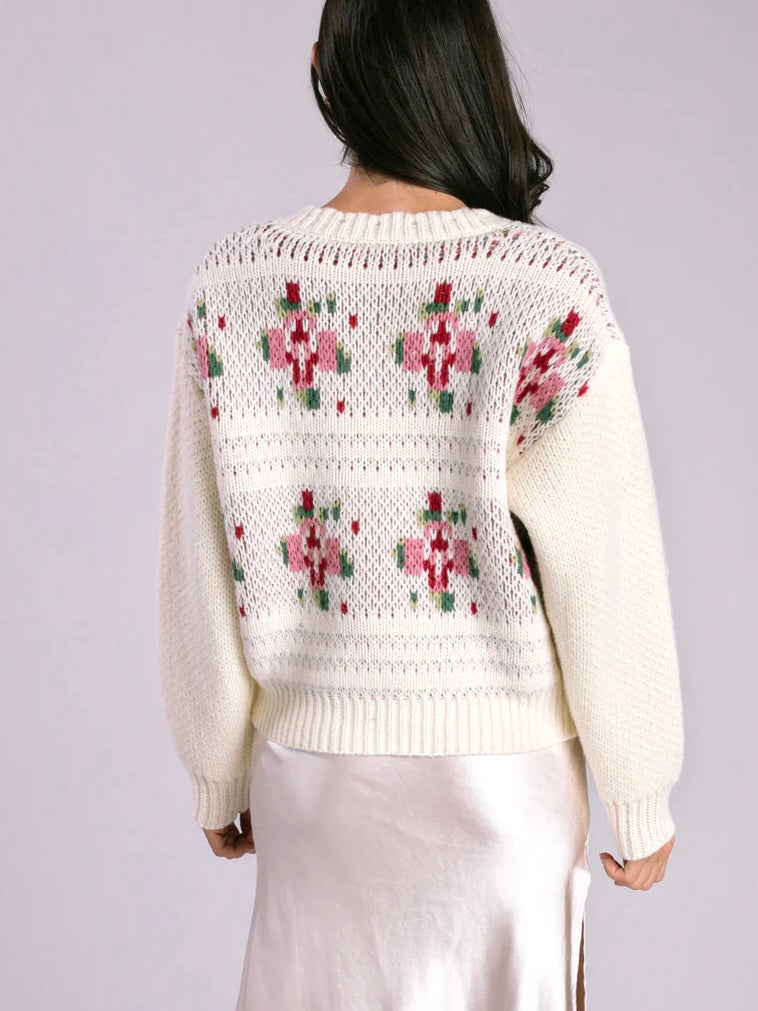 Vintage Rose Cardigan