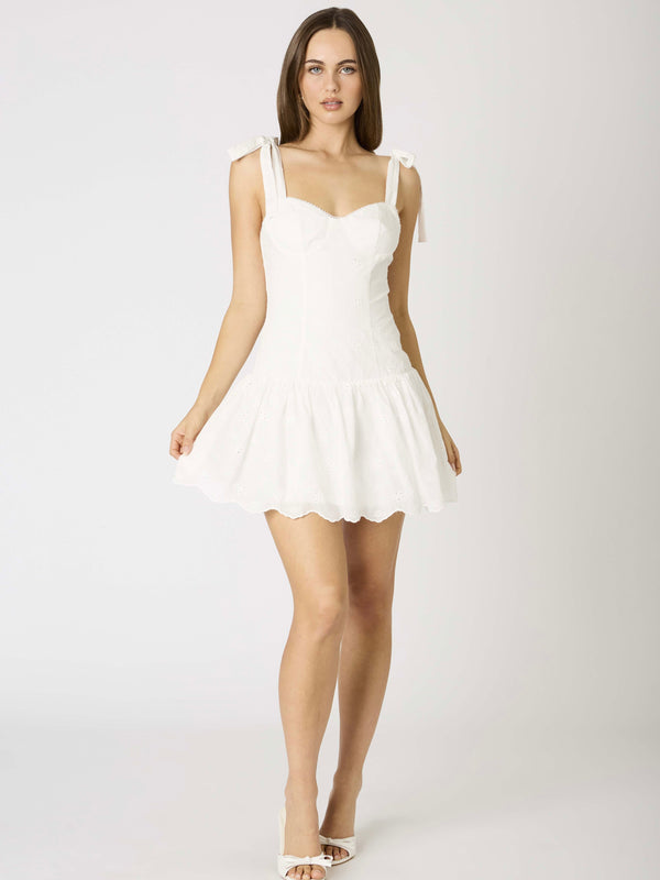 Isla White Mini Dress