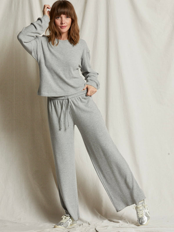 Clover Brushed Thermal Wide Leg Pant