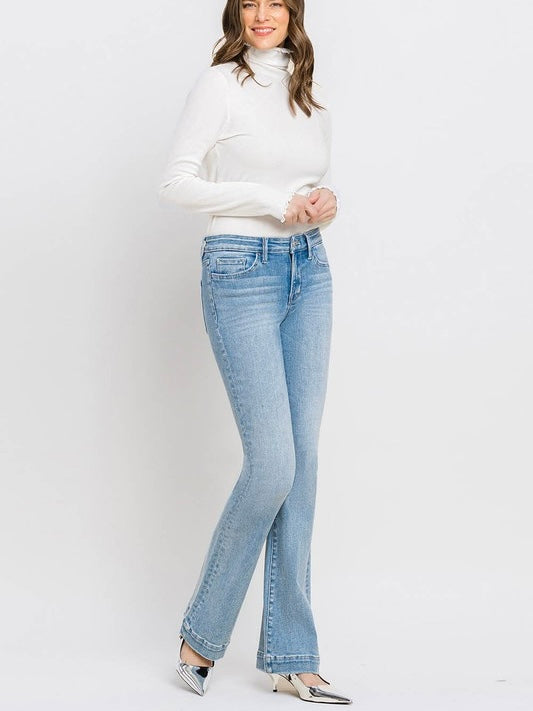 Legendary Mid Rise Boot Cut Jean