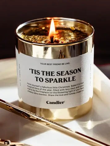 Tis the Season to Sparkle Candle