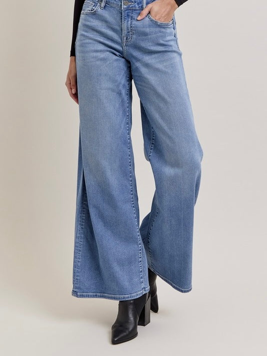 Nori Mid Rise Wide Leg Jean