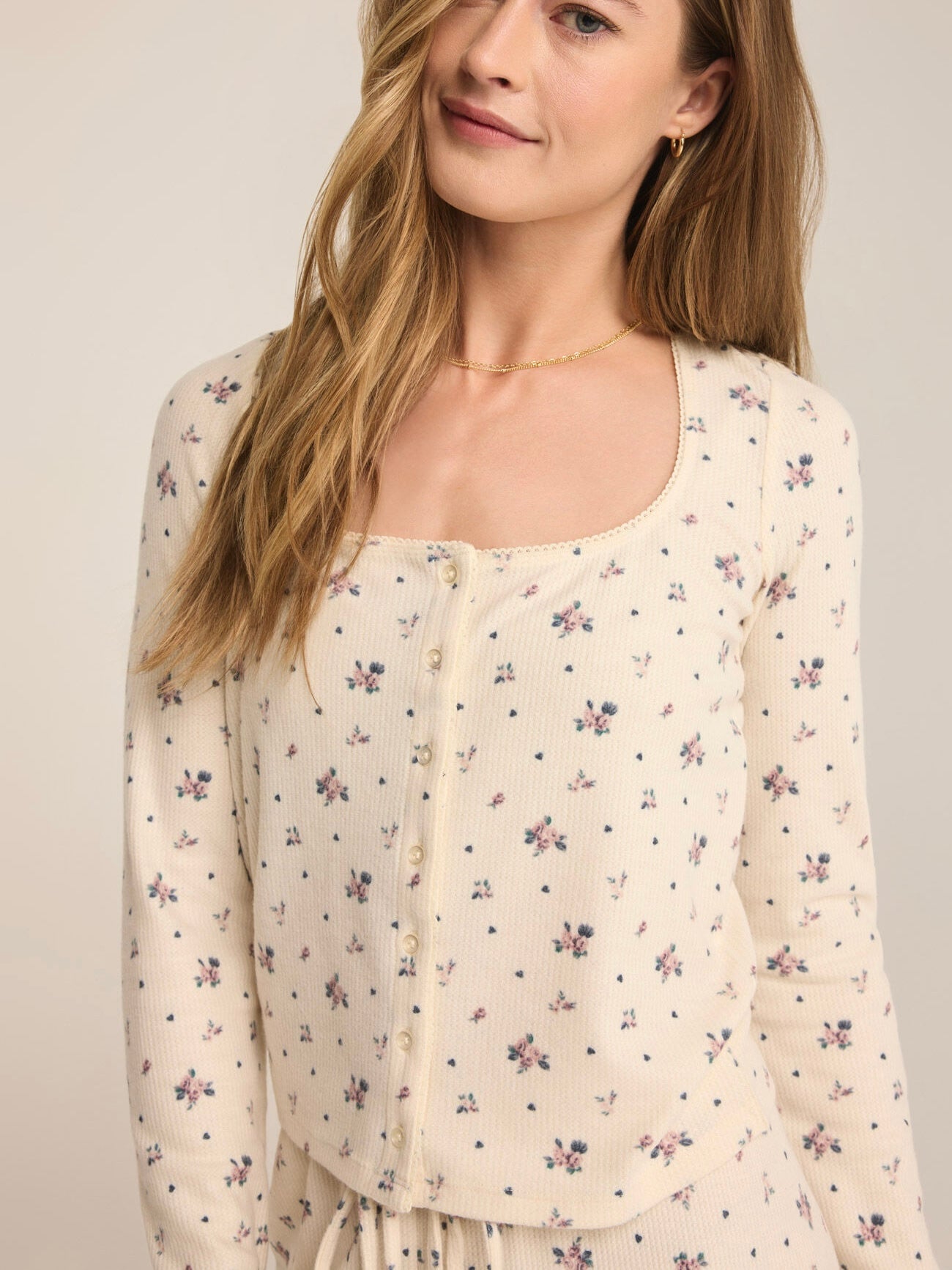 Tess Rosebud Top