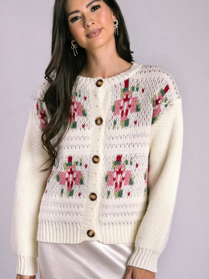 Vintage Rose Cardigan