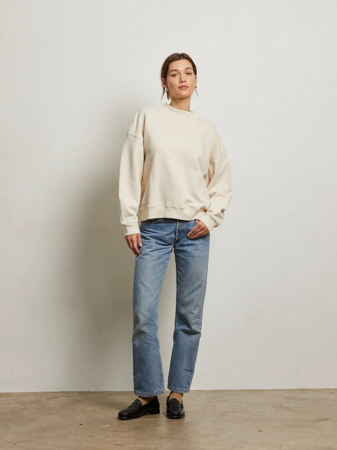 Blake French Terry Crew Neck Sweatshirt
