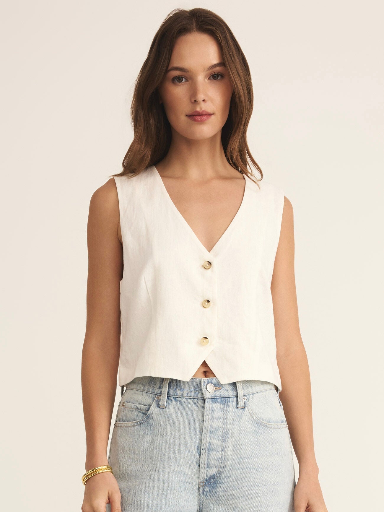 Marta Linen Vest