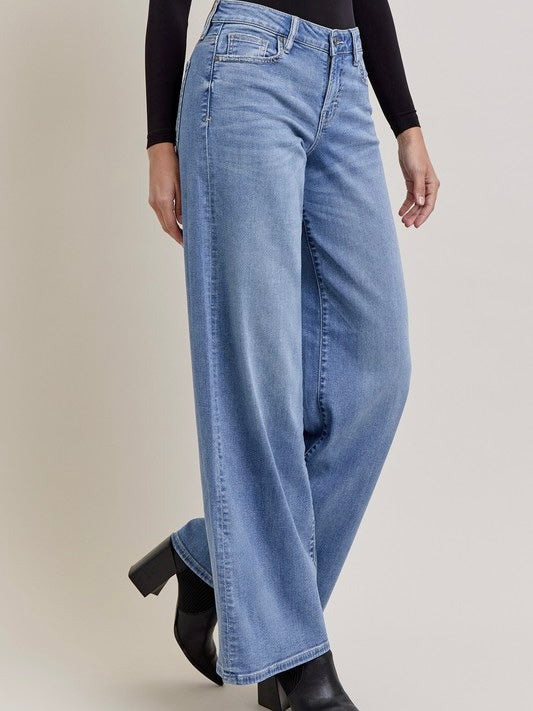 Nori Mid Rise Wide Leg Jean