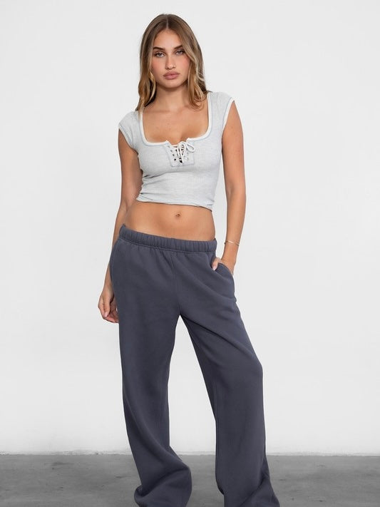 So Comfy Steel Grey Sweatpants