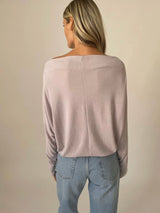 The Anywhere Lavender Top