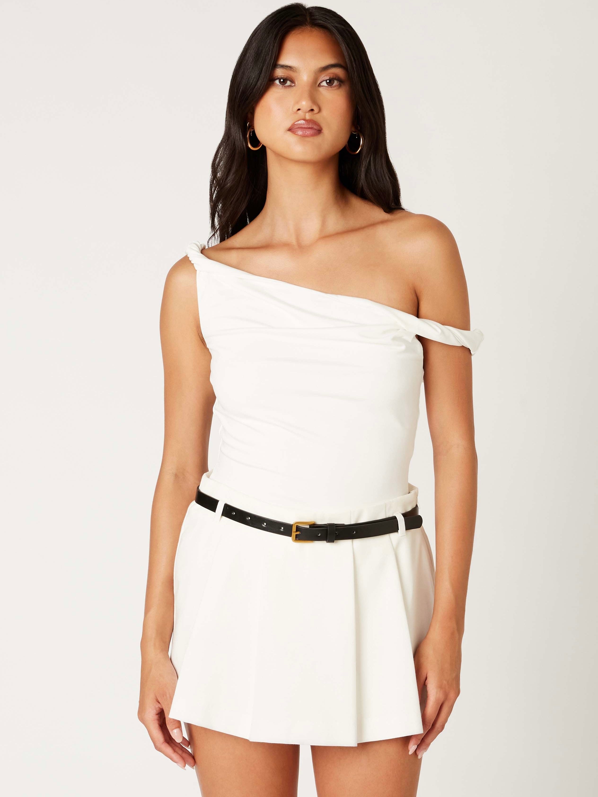 Milan White Off The Shoulder Top