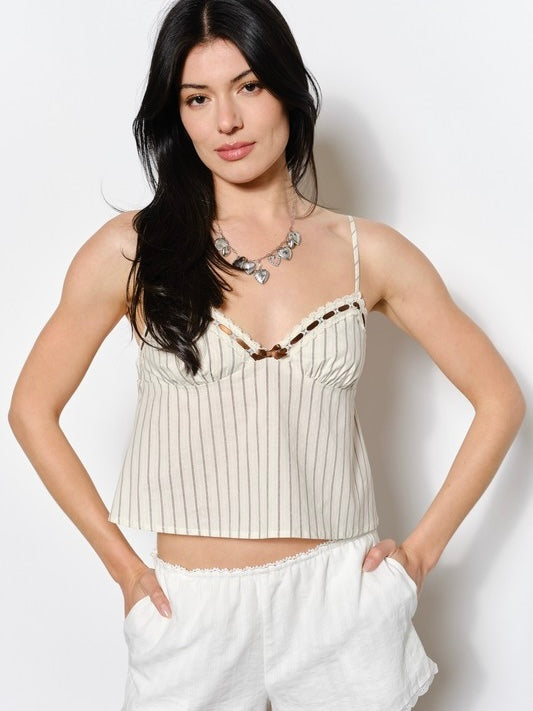 Risky Business Crop Top