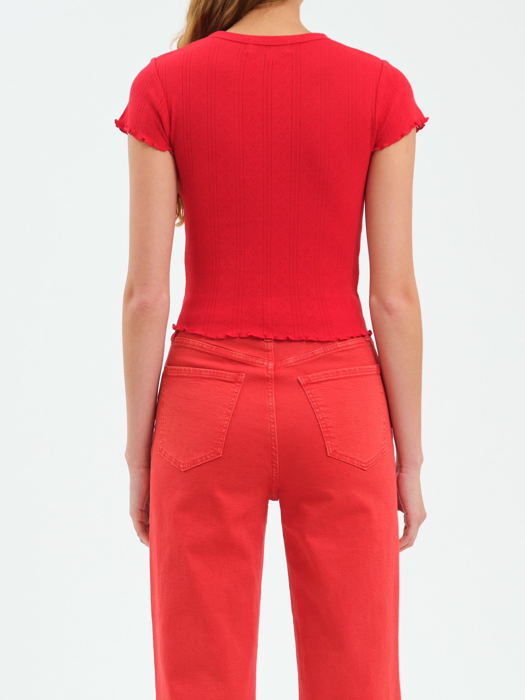 Daze Cherry Lily Top