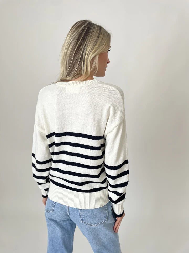 Carleigh Striped Sweater