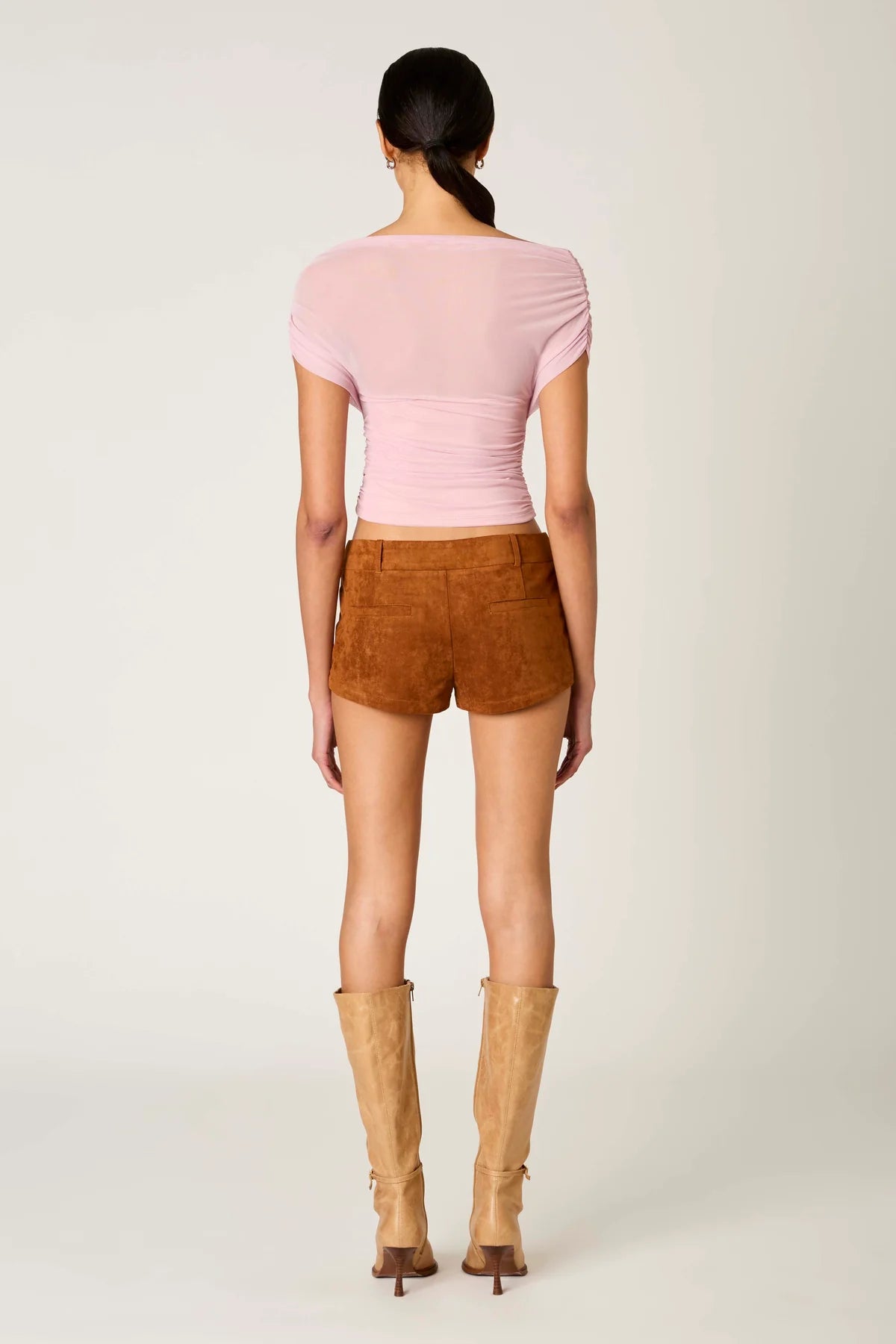 Nia-Yale Cameo Pink Top