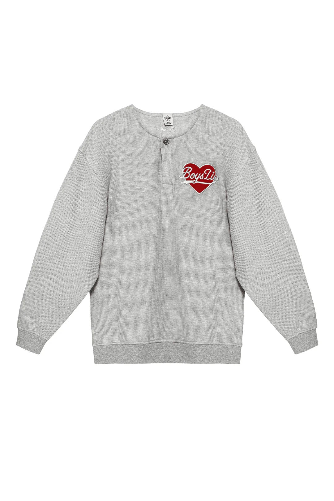 BOYS LIE SIGNATURE THERMAL K-CREWNECK