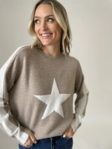 Morgan Star Crewneck Sweater