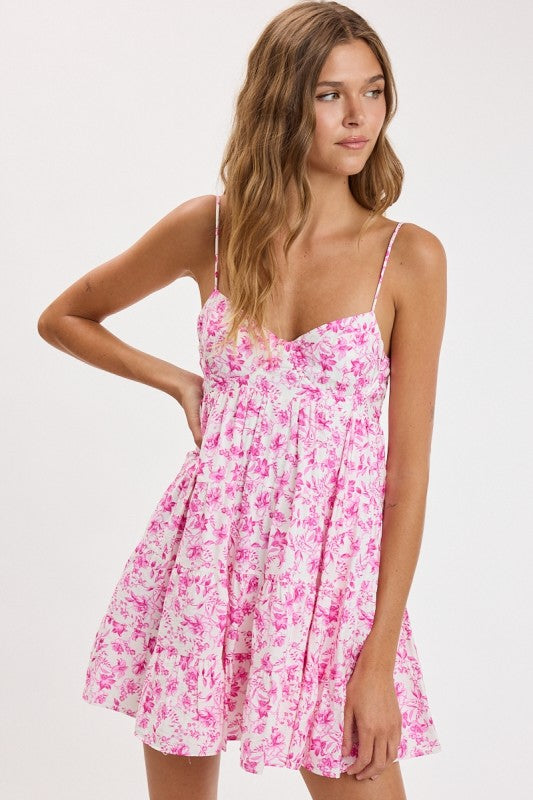 Napa Life Dress-Pink Morango
