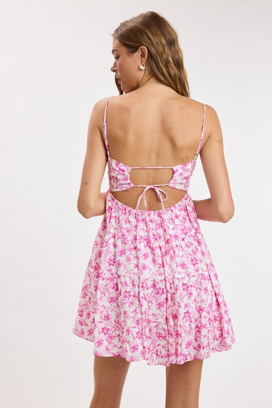 Napa Life Dress-Pink Morango