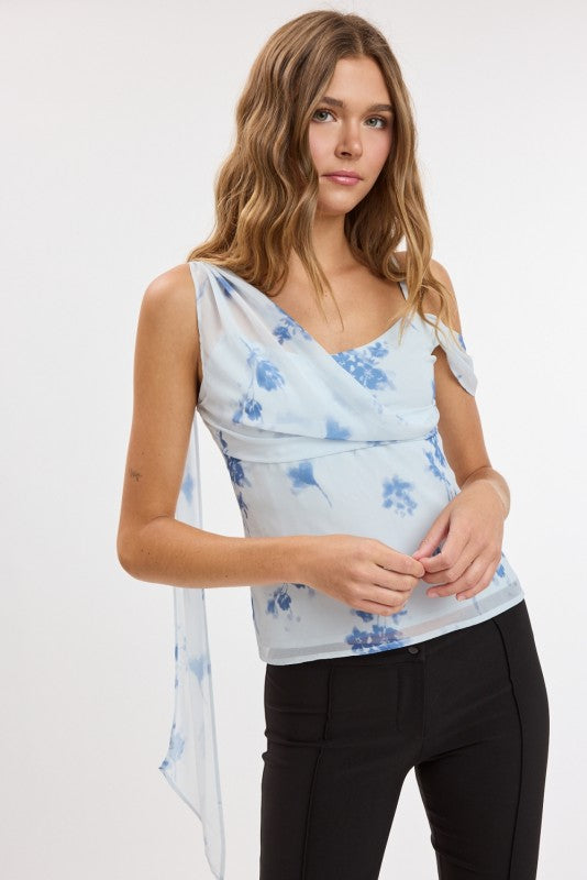 The Juliette Blue Top