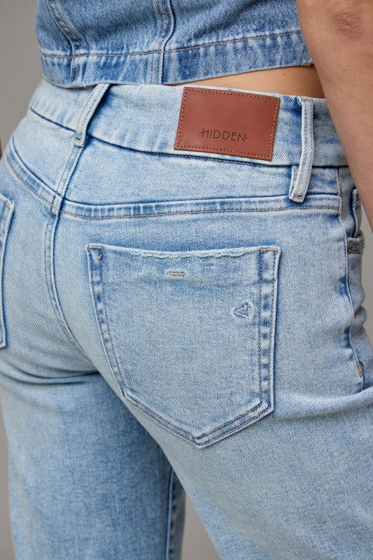 Low Rise Happi Comfort Flare 2 button Denim