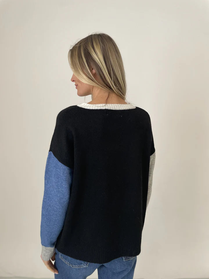 Allison Colorblock Sweater